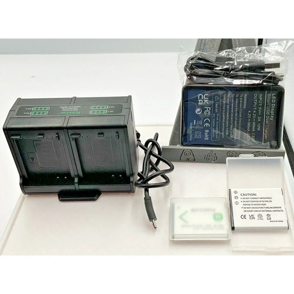 Batmax NP-BN1 Battery Pack with Dual Charger for Sony‎